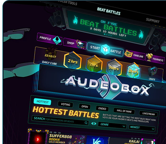 Audeobox Interface